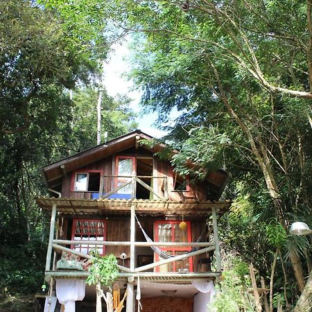 Vila Cabana Magica Praia E Floresta, Vale Da Utopia, Pinheira Guarda do Embaú Exteriér fotografie