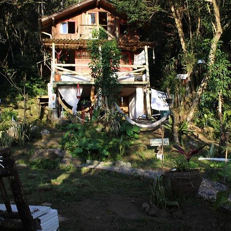 Vila Cabana Magica Praia E Floresta, Vale Da Utopia, Pinheira Guarda do Embaú Exteriér fotografie